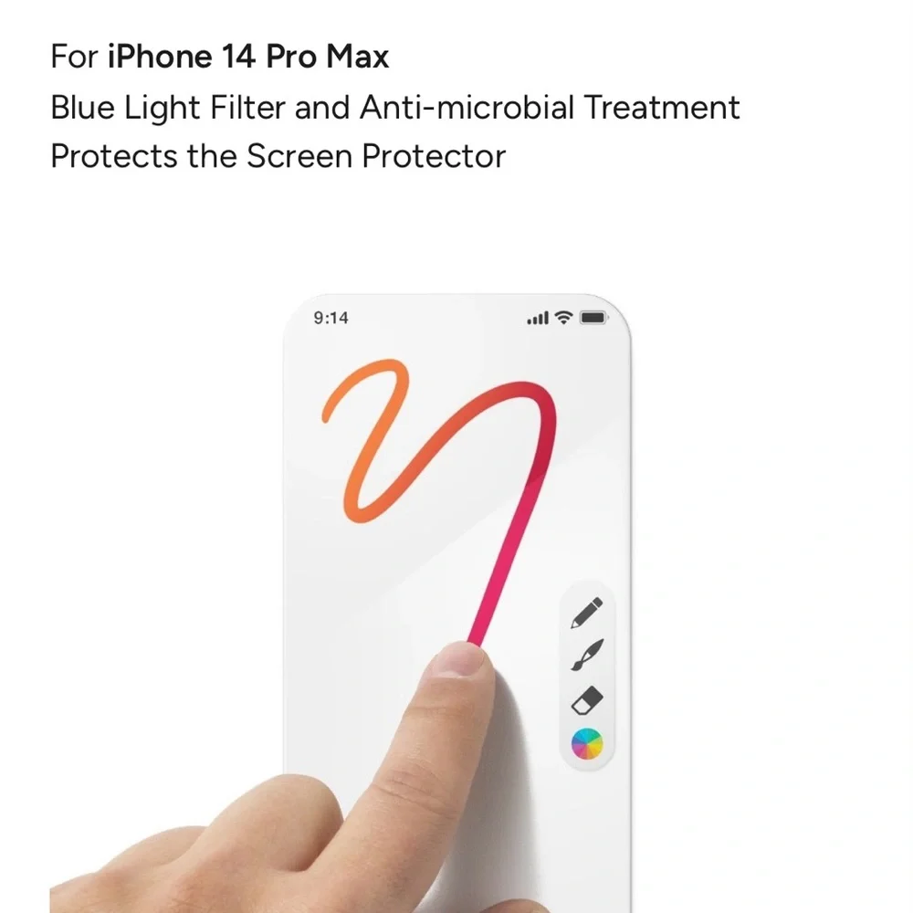 ZAGG iPhone 14 Pro Max (glass elite vision guard screen protector) NWT